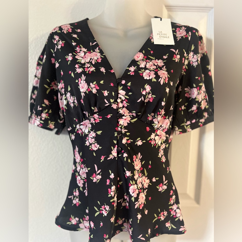 La Petite Etoile Paris French blouse NWT size equivalent to 6